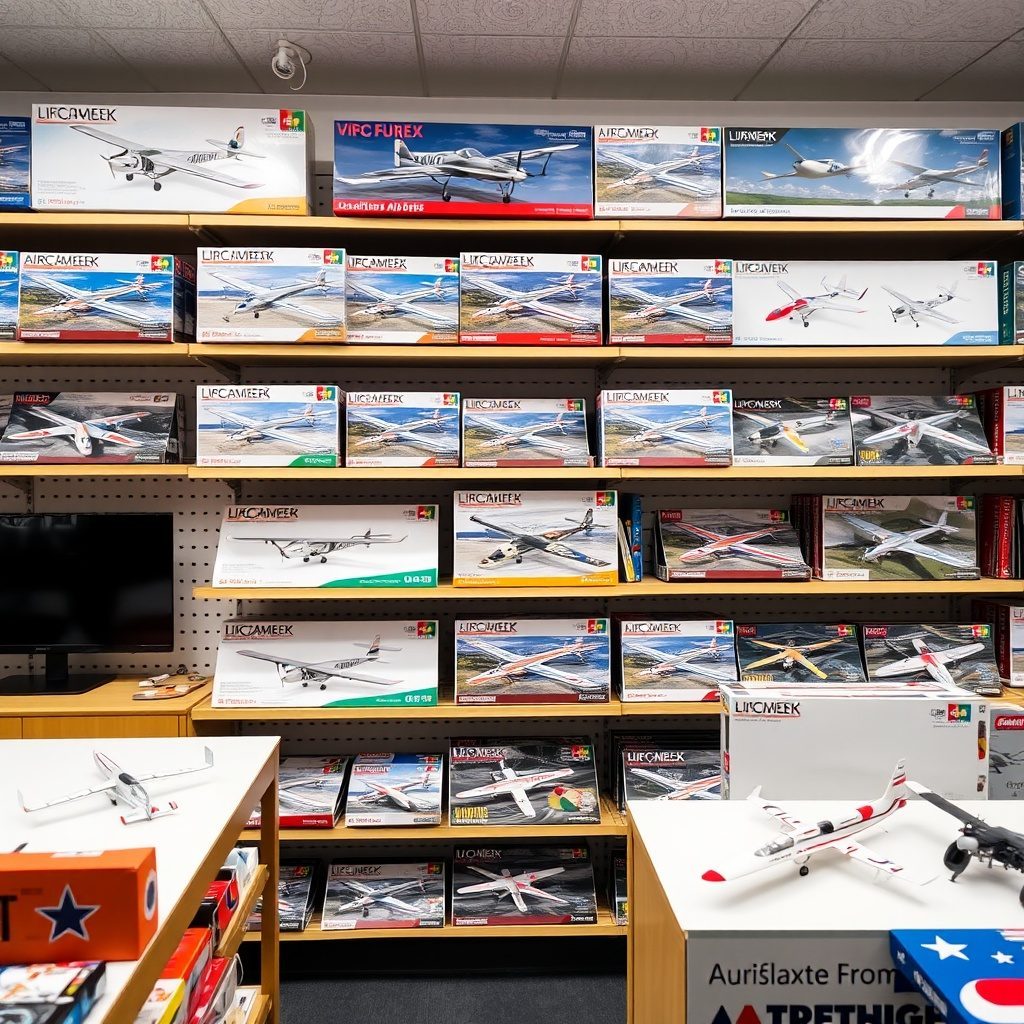 Airframe kits display