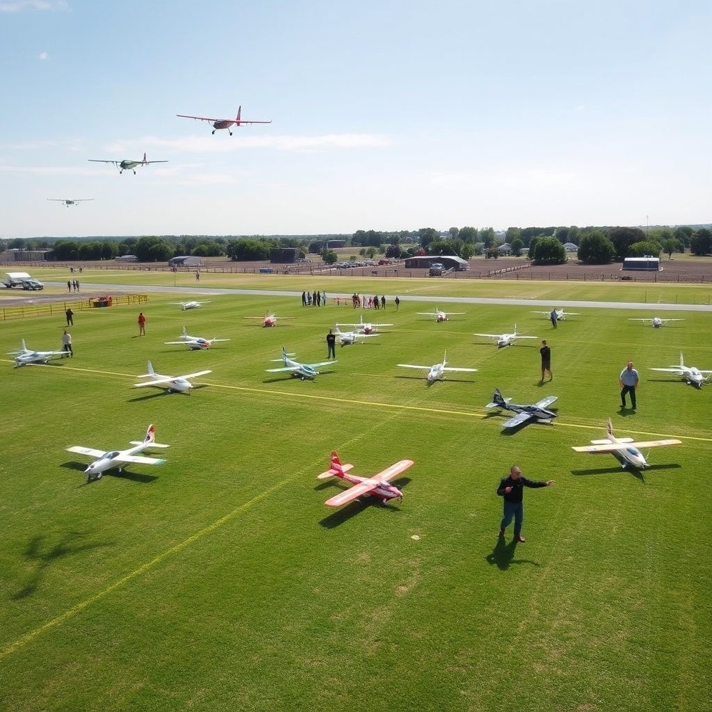 Field maps for flying